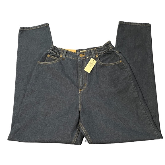 L.L. Bean Women's Double L® Jeans, Relaxed Fit Comfort Waist Size 10 MT - Picture 3 of 10